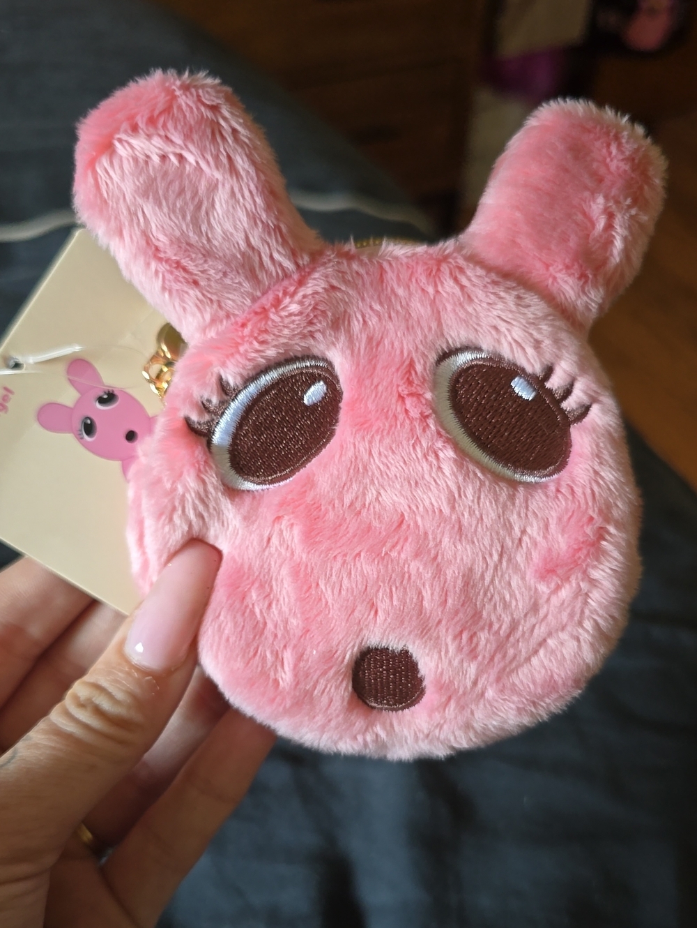Sonny Angel Pink Robby Pouch Authentic